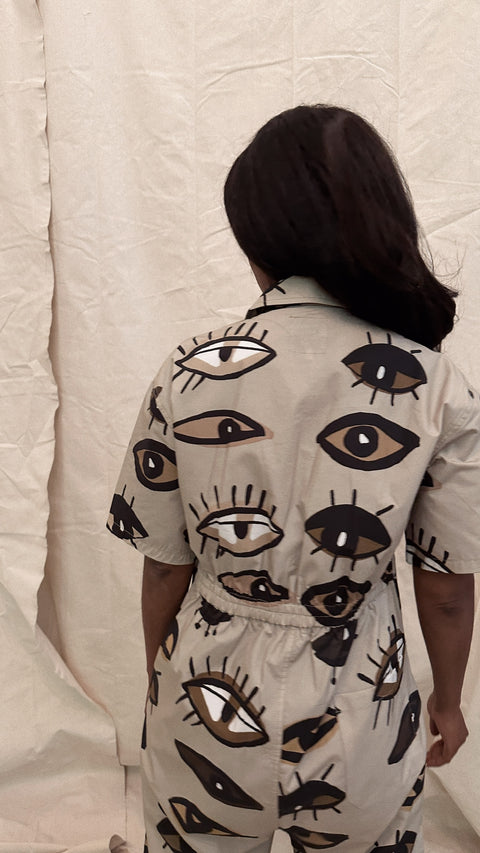 Brown Eyes Jumpsuit - Made to Order
