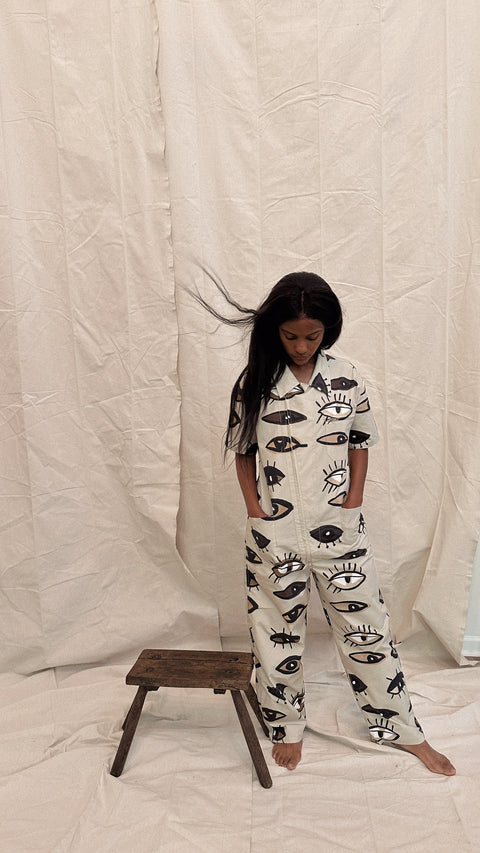 Brown Eyes Jumpsuit - Made to Order