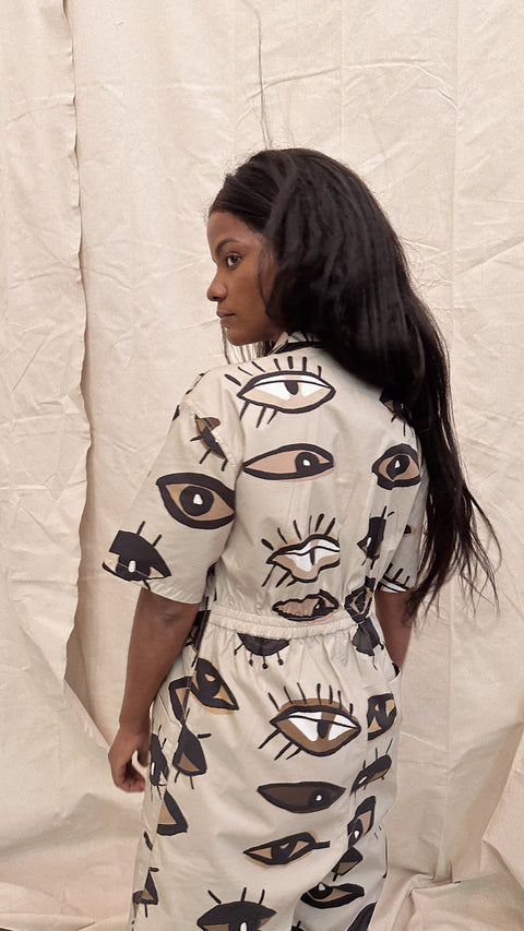 Brown Eyes Jumpsuit - Made to Order