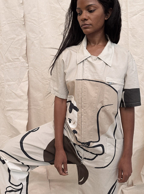 Abstract Jumpsuit - Made to Order