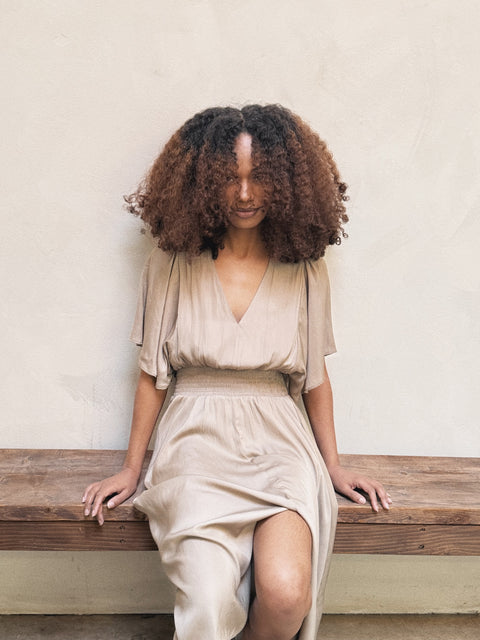 Edith Asymmetrical Maxi Dress