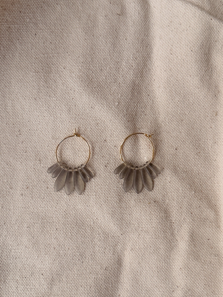 Matte Glass Earrings