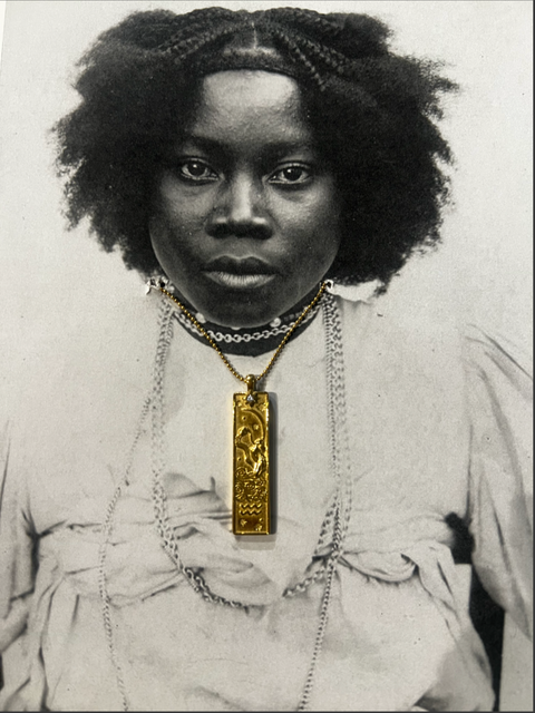 Tarot Zodiac Necklace CZ Gold 18K