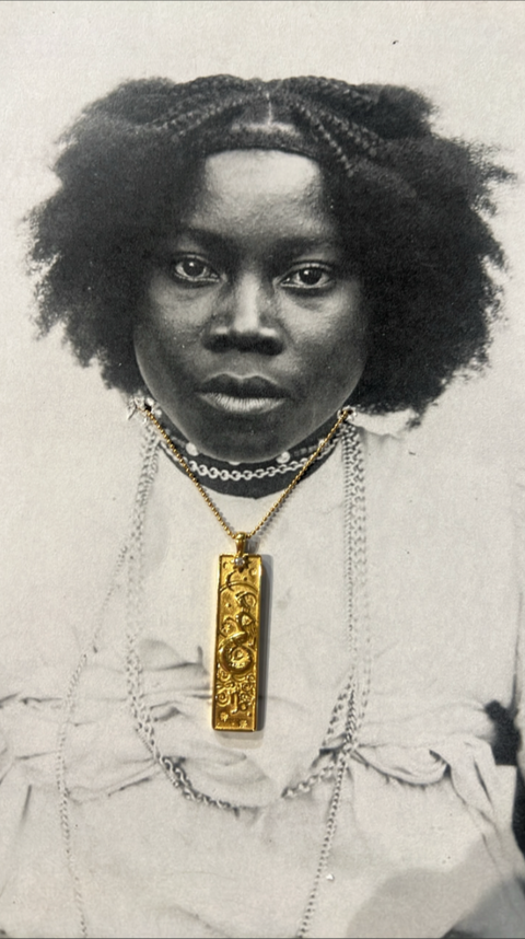 Tarot Zodiac Necklace CZ Gold 18K