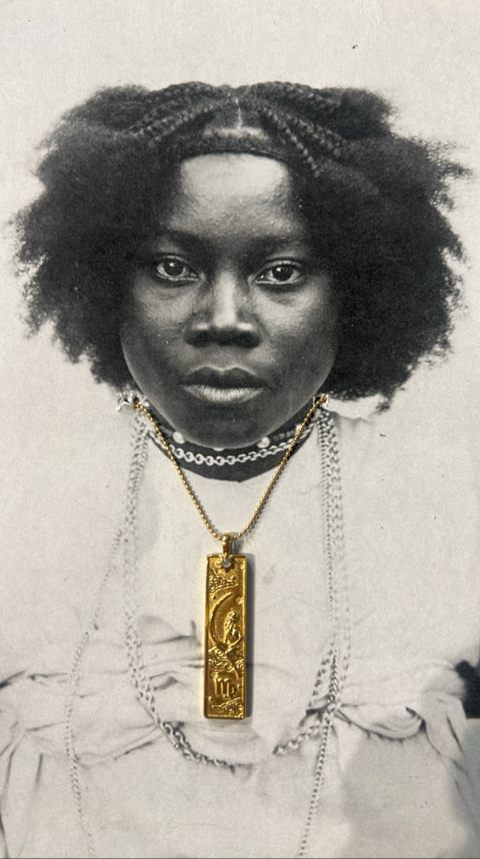 Tarot Zodiac Necklace CZ Gold 18K